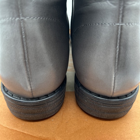 Miz Mooz Louise Women's Leather Ankle Boots SZ: 9 M, Graphite Gray-Box Included - Picture 5 of 16